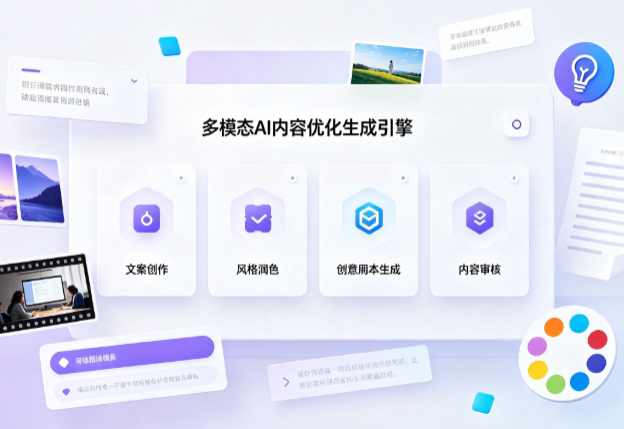 双流县AI智能内容优化创新 多模态生成技术丰富数字内容创作生态